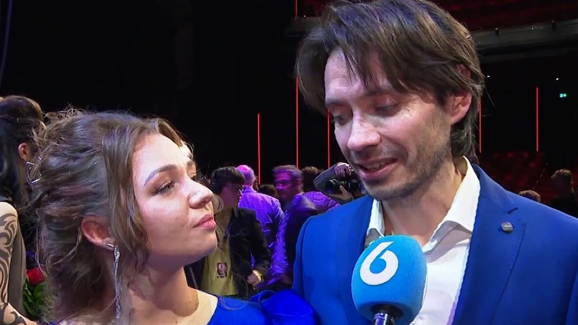 Robbert de Nijs tijdens een interview
