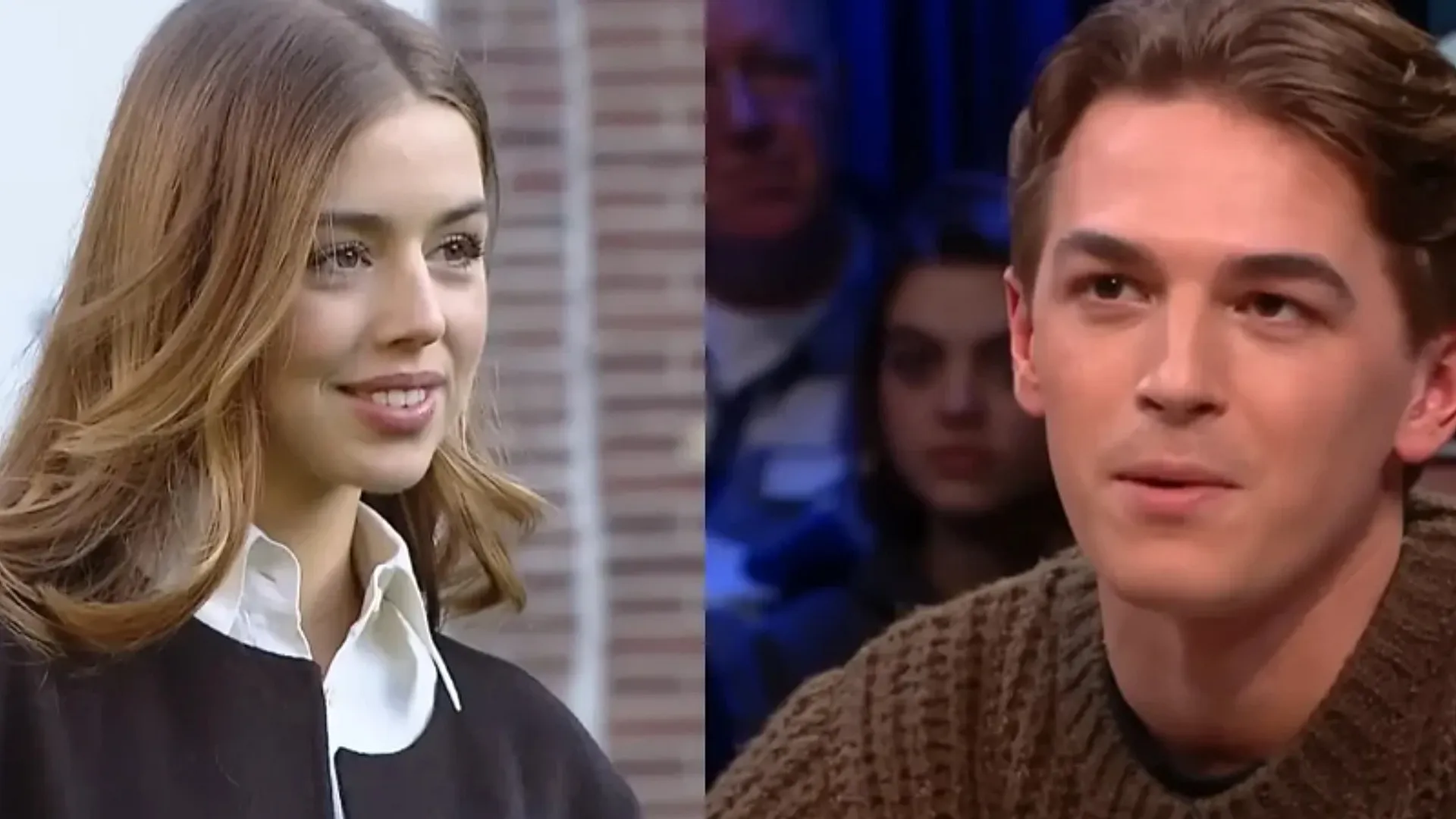 Prinses Alexia en zanger Antoon naast elkaar in beeld