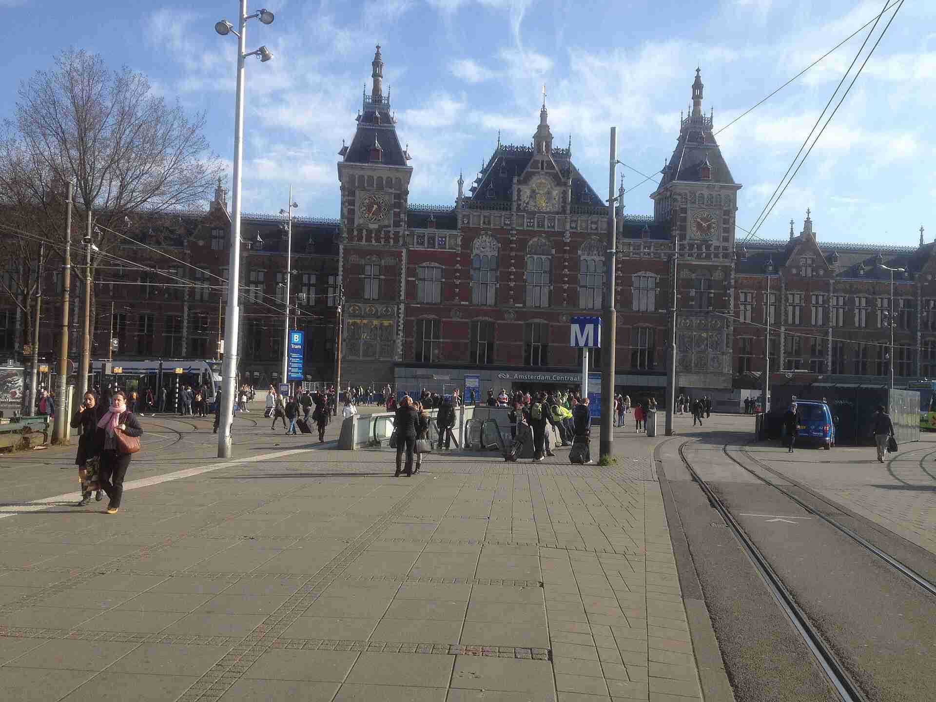 Metrostation in Amsterdam