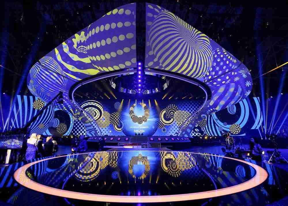 Podium van het Eurovisiesongfestival